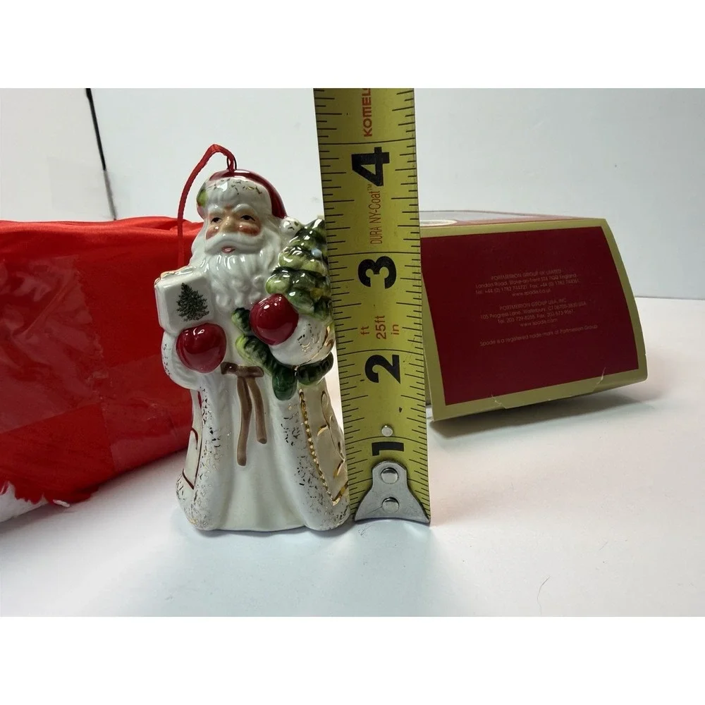 Spode Christmas Tree Santa Ornament 4